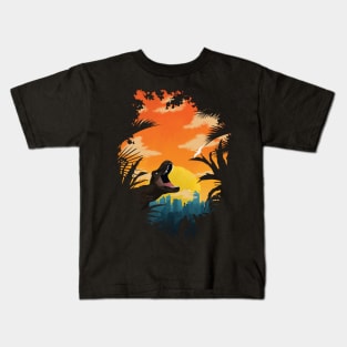 Prehistoric invasion Kids T-Shirt